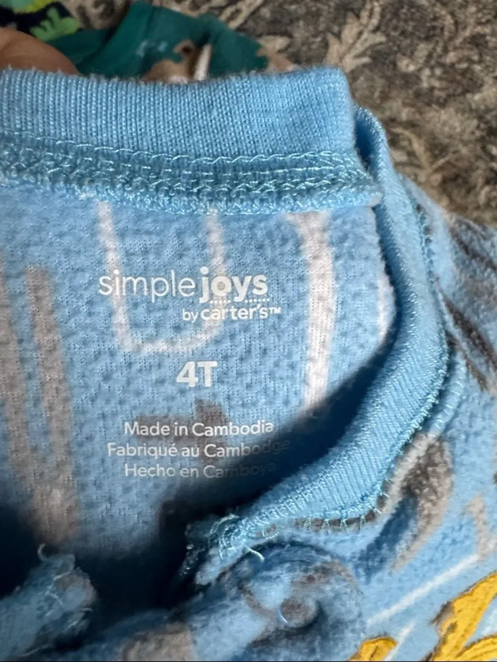 Bundle of 3 Toddlers Boys Fleece PJs